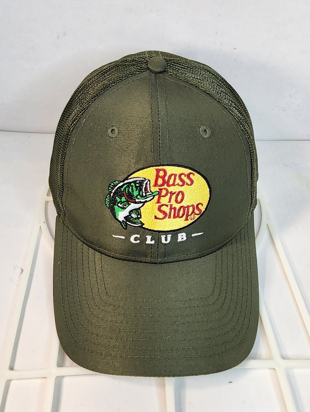 Bass Pro Shops Snapback Ball Cap OD Green. NWOT